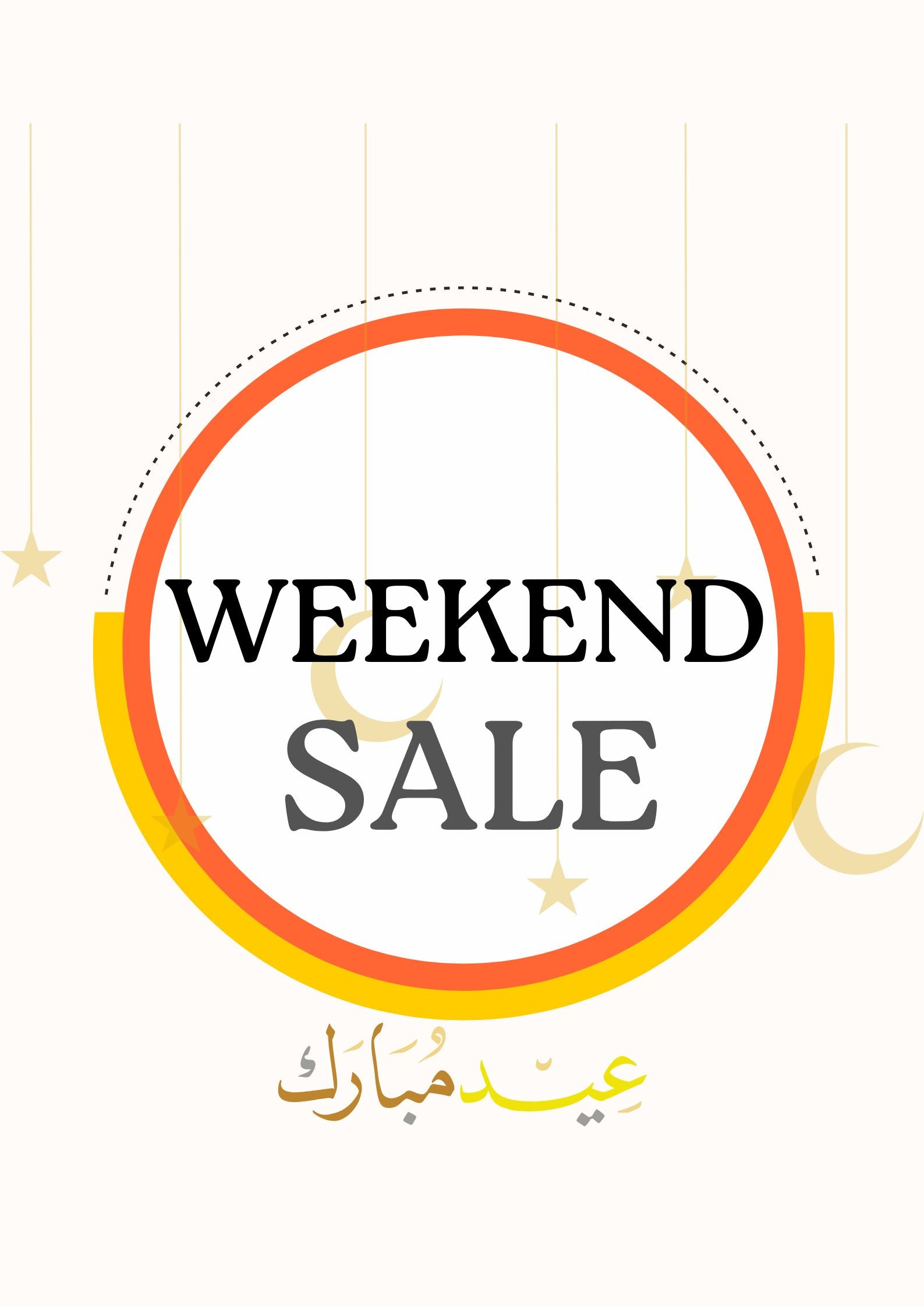 Weekend Sale