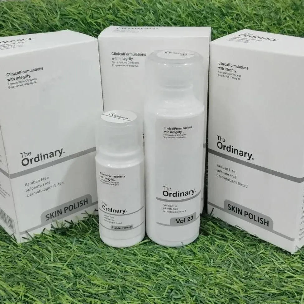 The Ordinary 2in1 Bundle Skin Polish & Derma Bari Eid  Special